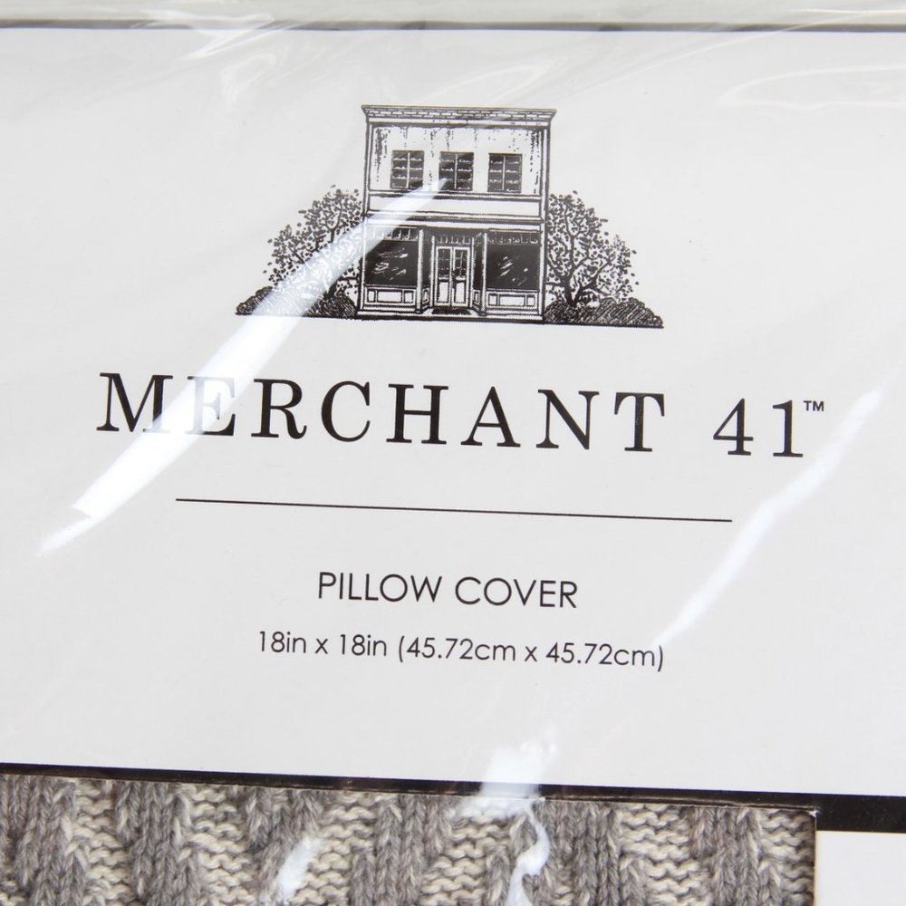 HOME | Two Hobby Lobby Pillow Covers NWT Merchant - Picture 4 of 8